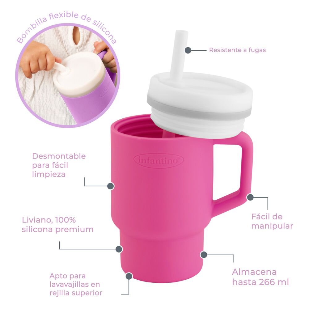 Vaso Entrenamiento My 1st Tumbler Gum image number 1.0